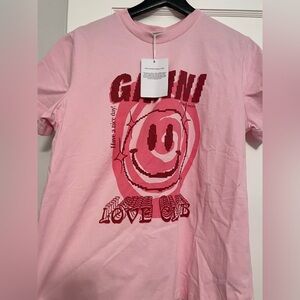 GANNI LOVE CLUB T SHIRT